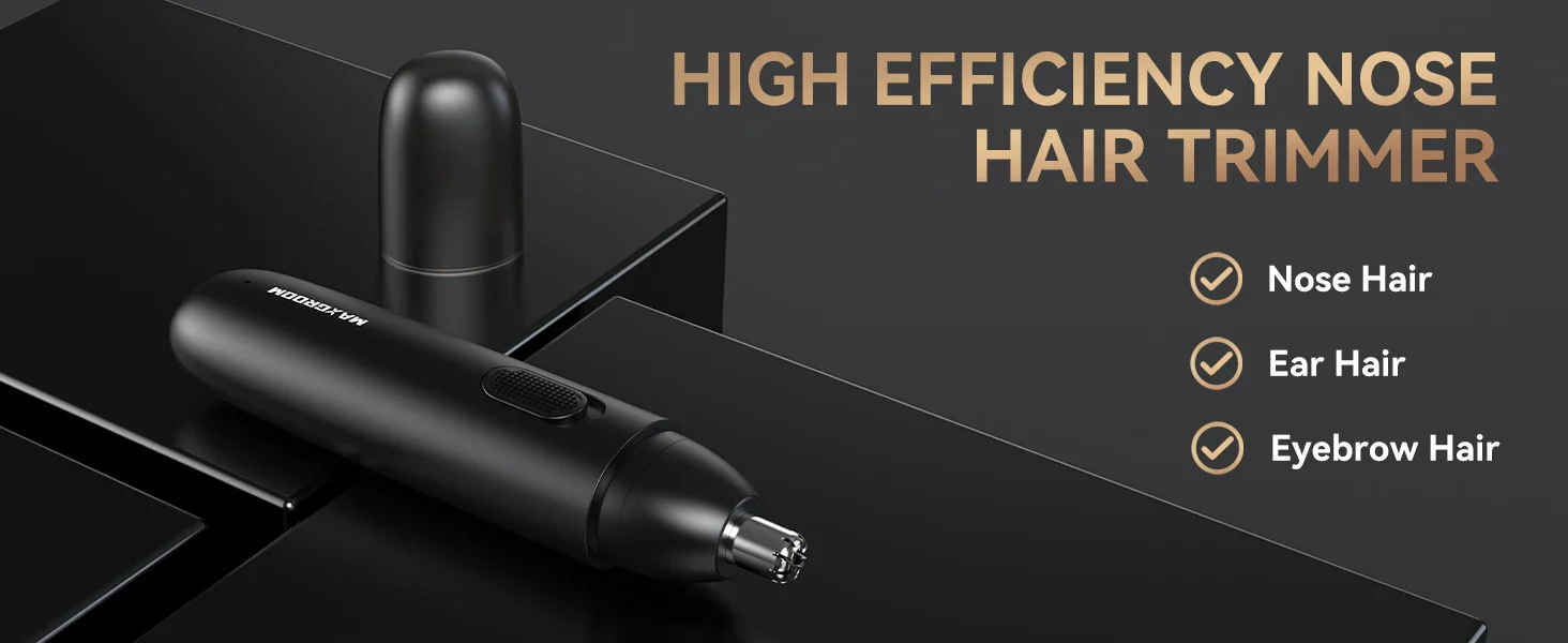 MAXGROOM Rechargeable 360 Rotating Dual-Blade Waterproof Hair Trimmer - Image 7