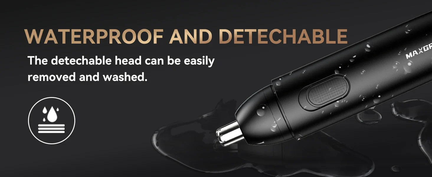 MAXGROOM Rechargeable 360 Rotating Dual-Blade Waterproof Hair Trimmer - Image 8