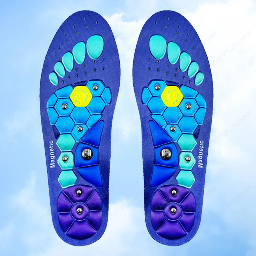 Circulation & Pain Relief Magnetic Acupressure Arch Support Insoles - Image 5