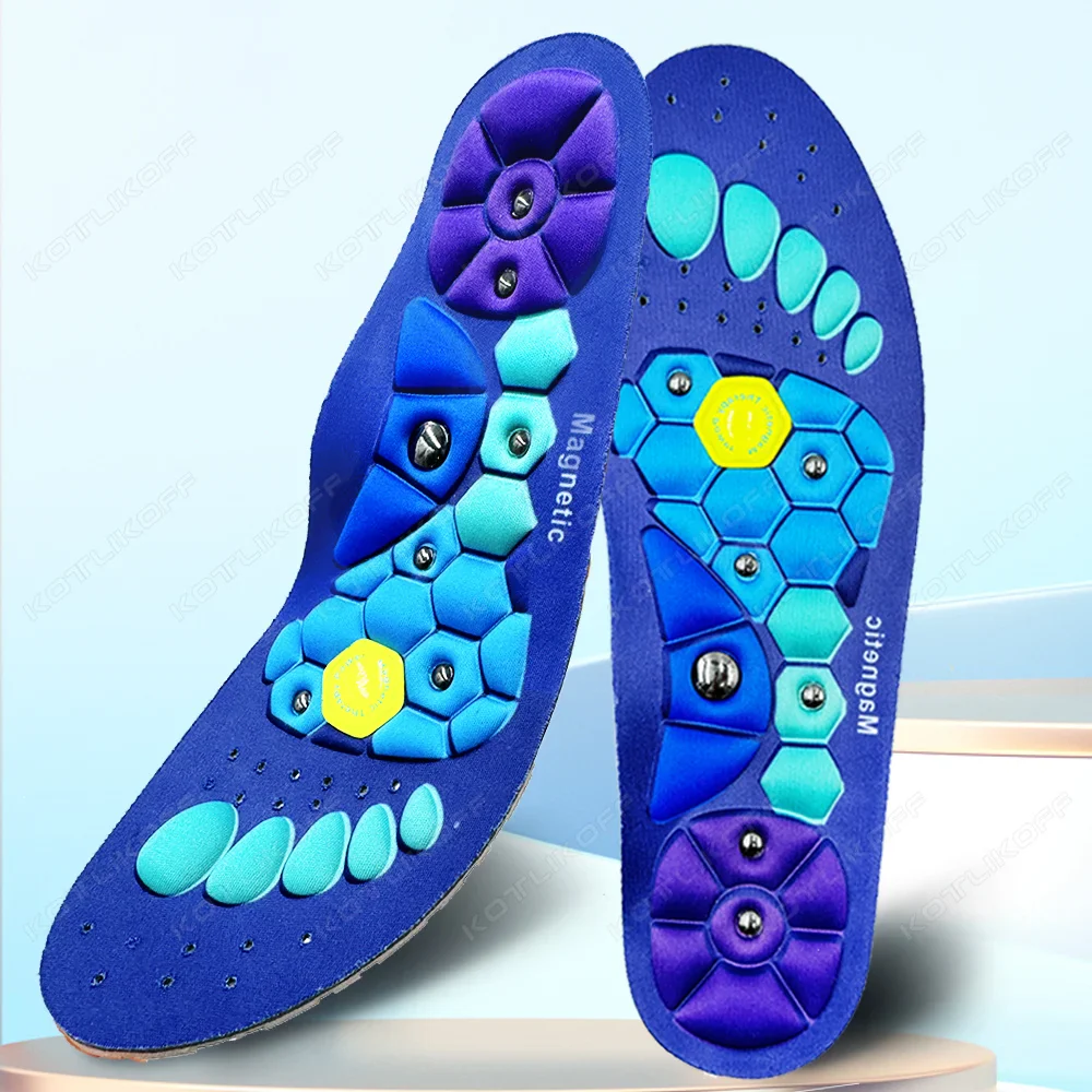 Circulation & Pain Relief Magnetic Acupressure Arch Support Insoles - Image 7