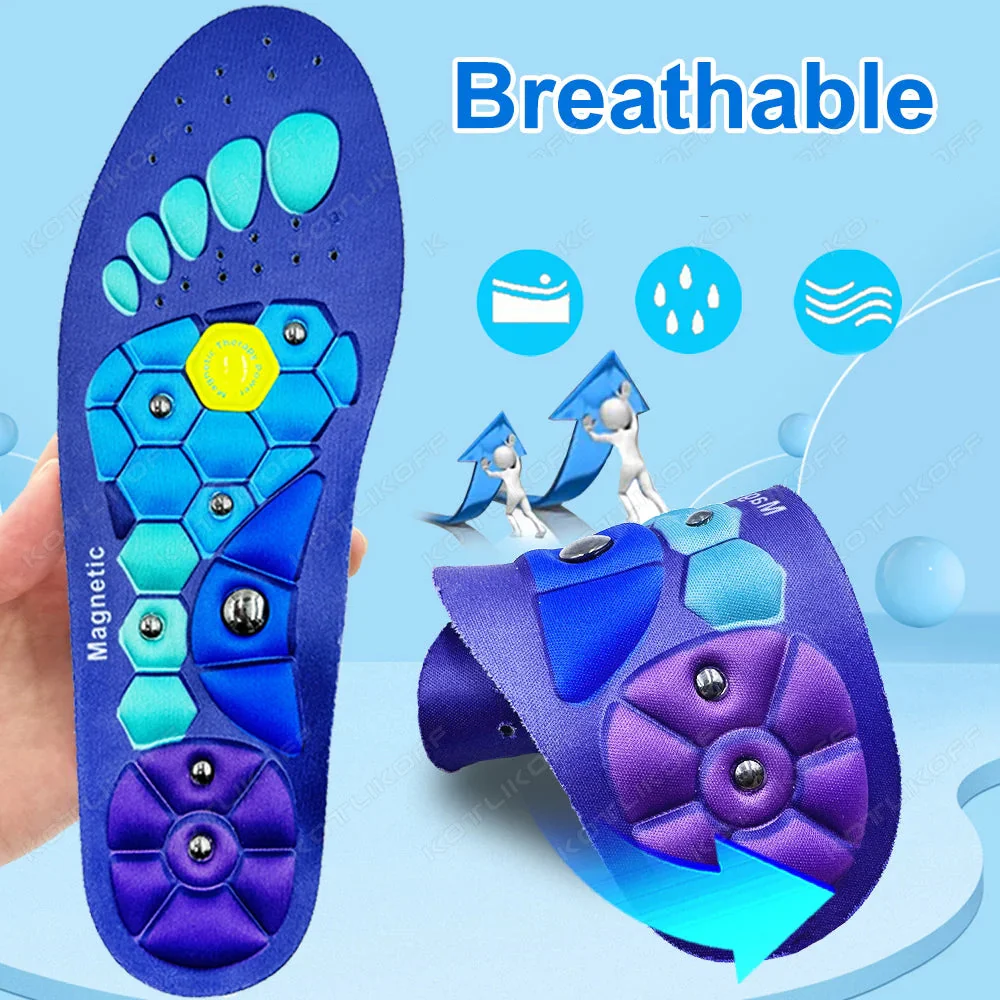 Circulation & Pain Relief Magnetic Acupressure Arch Support Insoles - Image 8