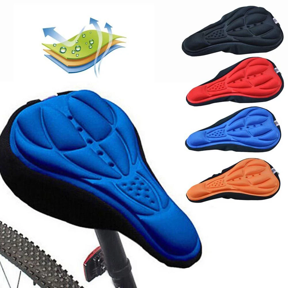 Memory Foam Bike Seat Cushion Cover