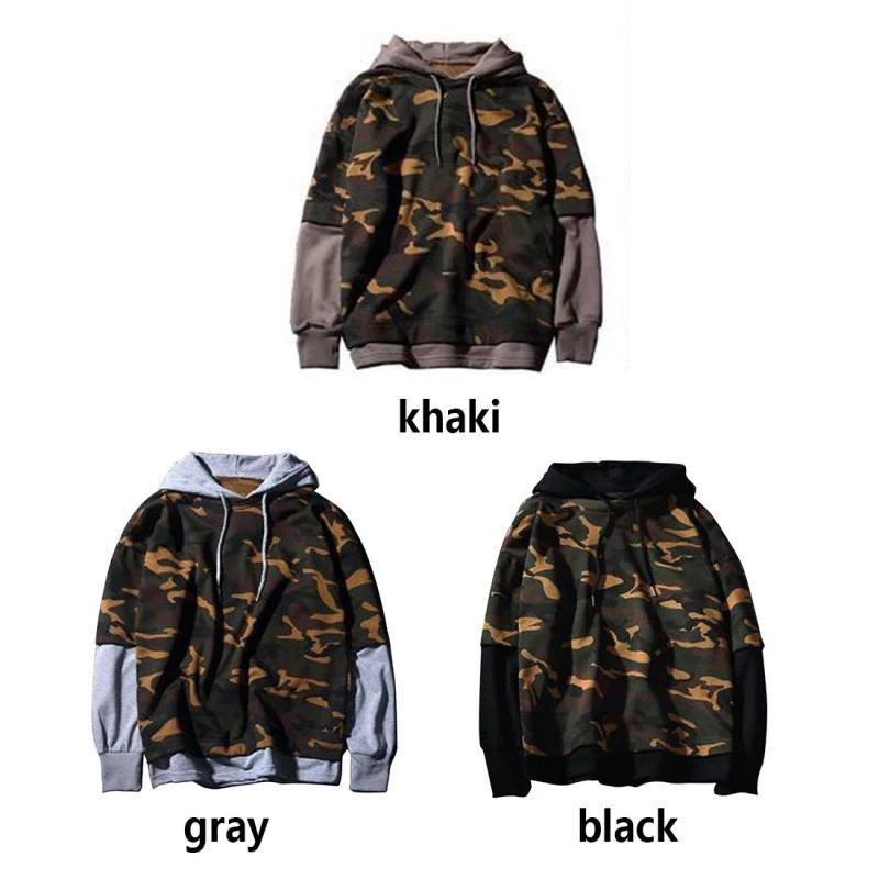 Men Camouflage Military Hoodie (3 colors) - Image 2