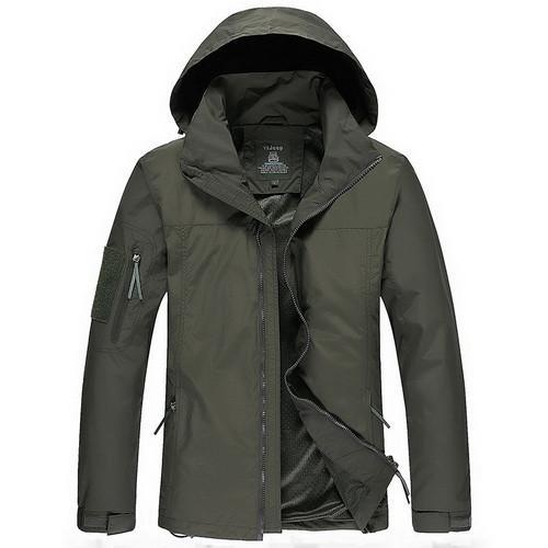 Men Military Windproof Waterproof Rain Jacket (3 colors)