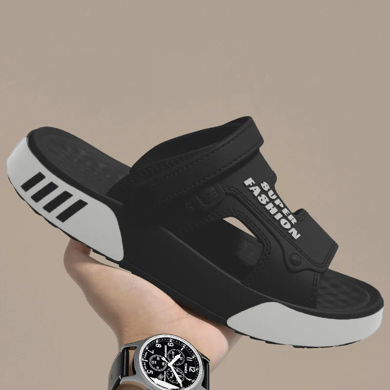 Cushioned Platform Lightweight  Breathable EVA Slip-On Sandals - Image 10