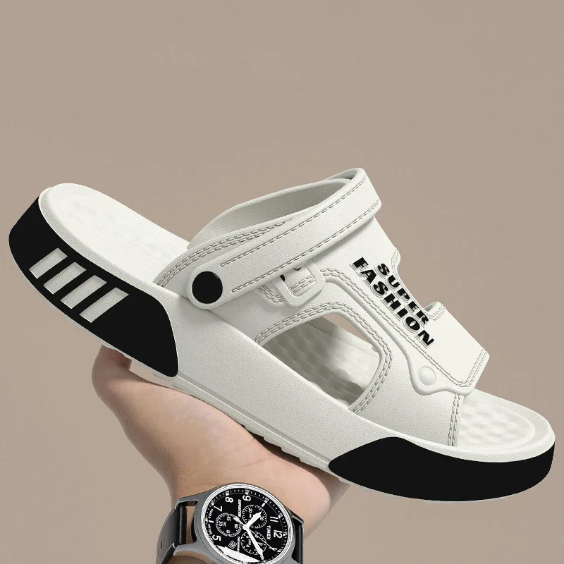 Cushioned Platform Lightweight  Breathable EVA Slip-On Sandals - Image 11