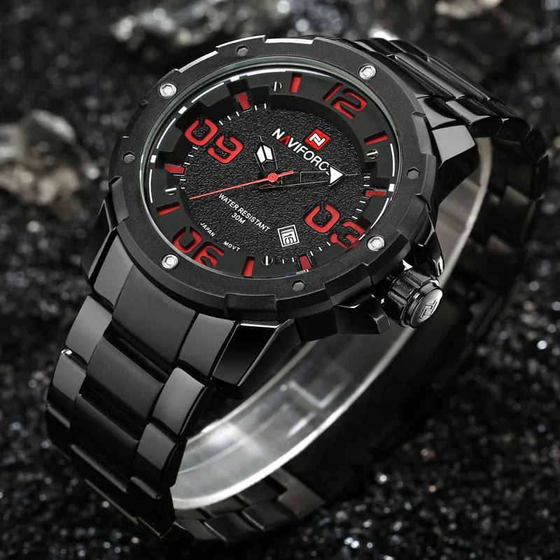 G309 STAINLESS STEEL ARMY WATCH (4 COLORS) - Image 5