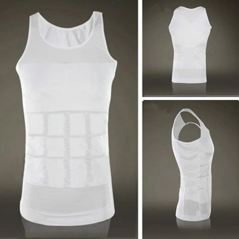 Men's Body Slimming Under-Vest - Image 6
