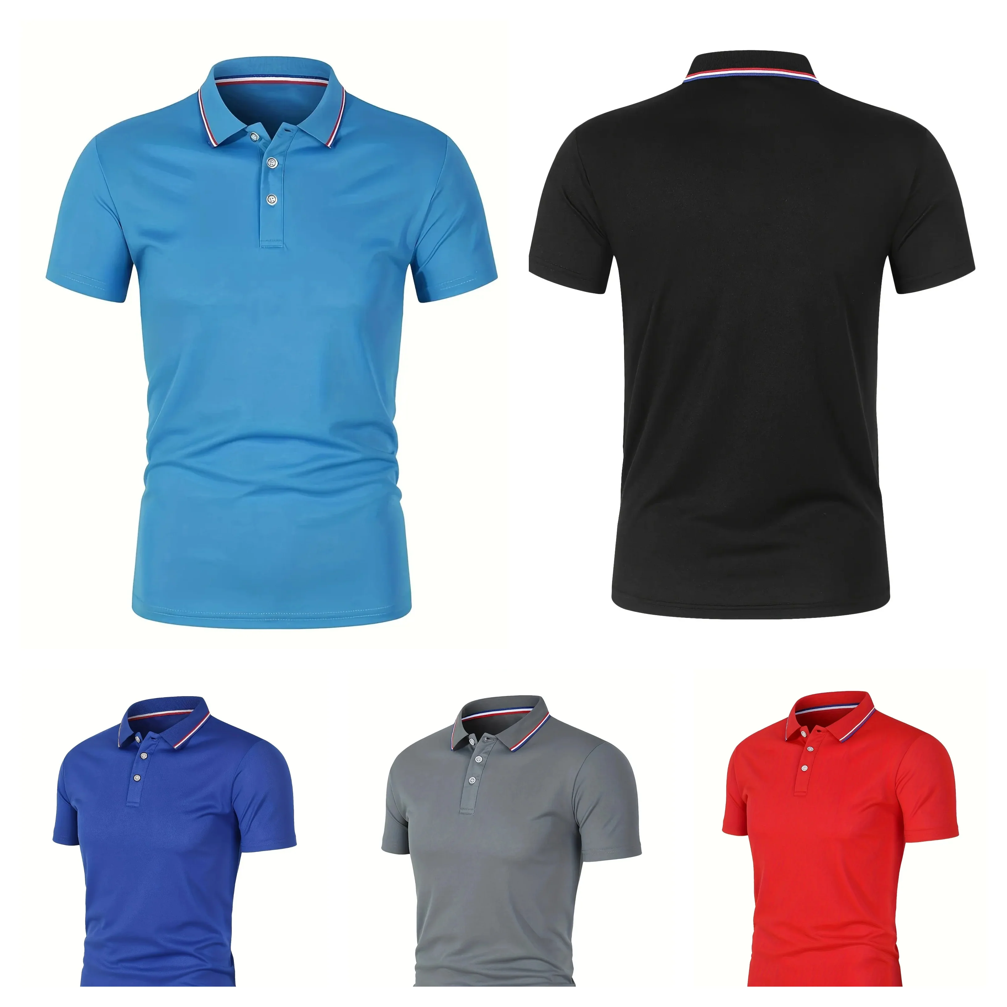 PureFit Breathable Classic Polo Collar Short Sleeve Performance Shirt - Image 40