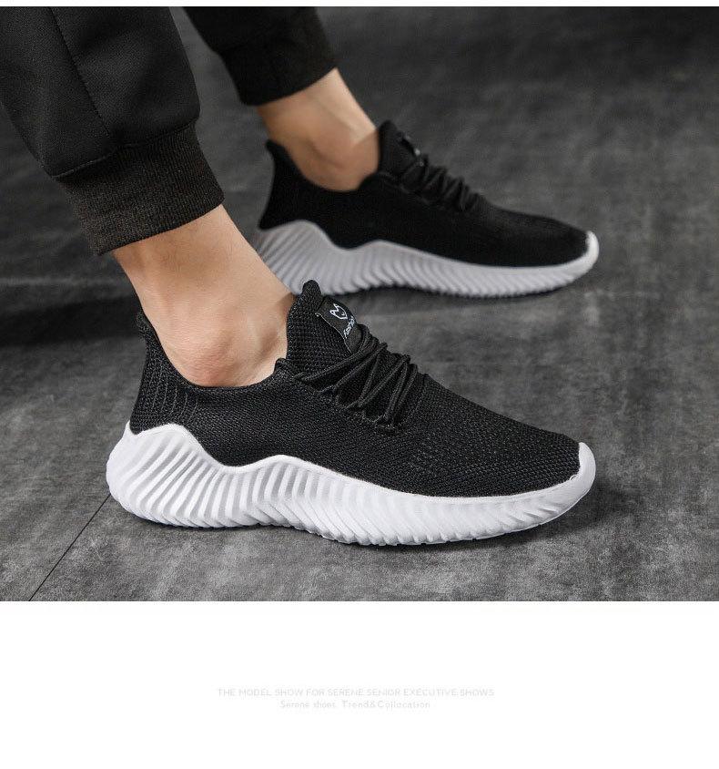 Breathable Mesh Lightweight  Sneakers For Men - Image 17
