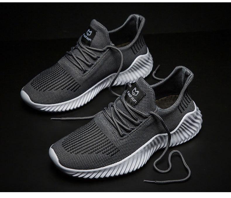 Breathable Mesh Lightweight  Sneakers For Men - Image 2