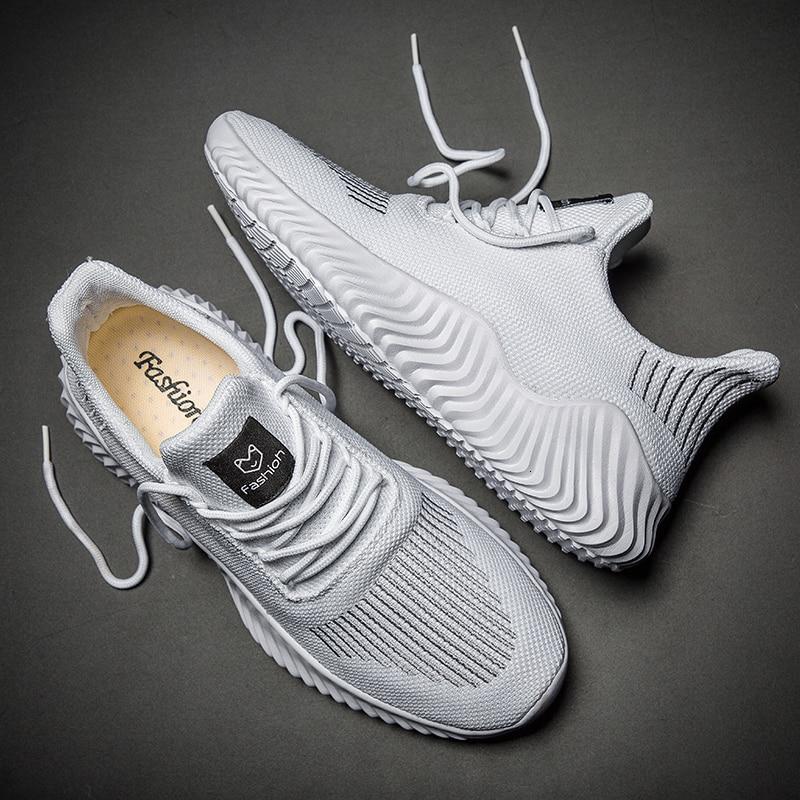 Breathable Mesh Lightweight  Sneakers For Men - Image 3