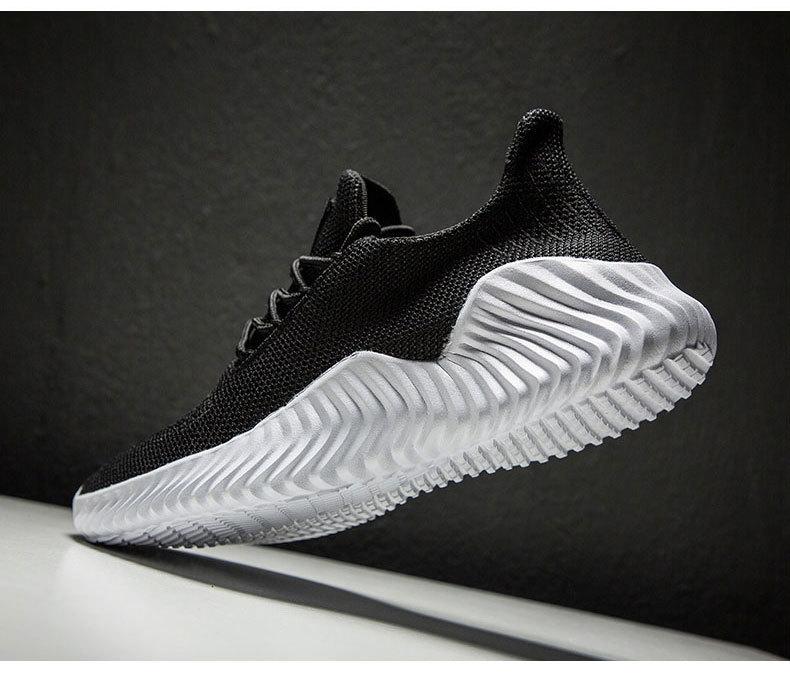 Breathable Mesh Lightweight  Sneakers For Men - Image 8