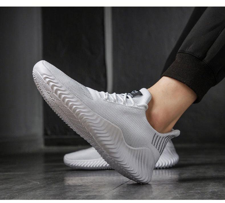 Breathable Mesh Lightweight  Sneakers For Men - Image 9
