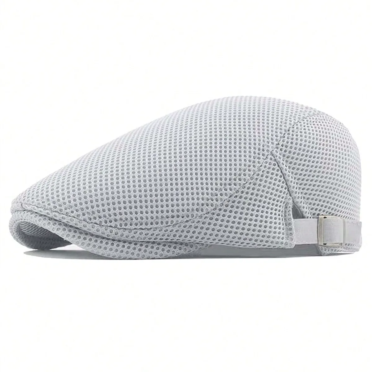 BreezeFit Adjustable Lightweight Breathable Mesh Newsboy Cap - Image 12