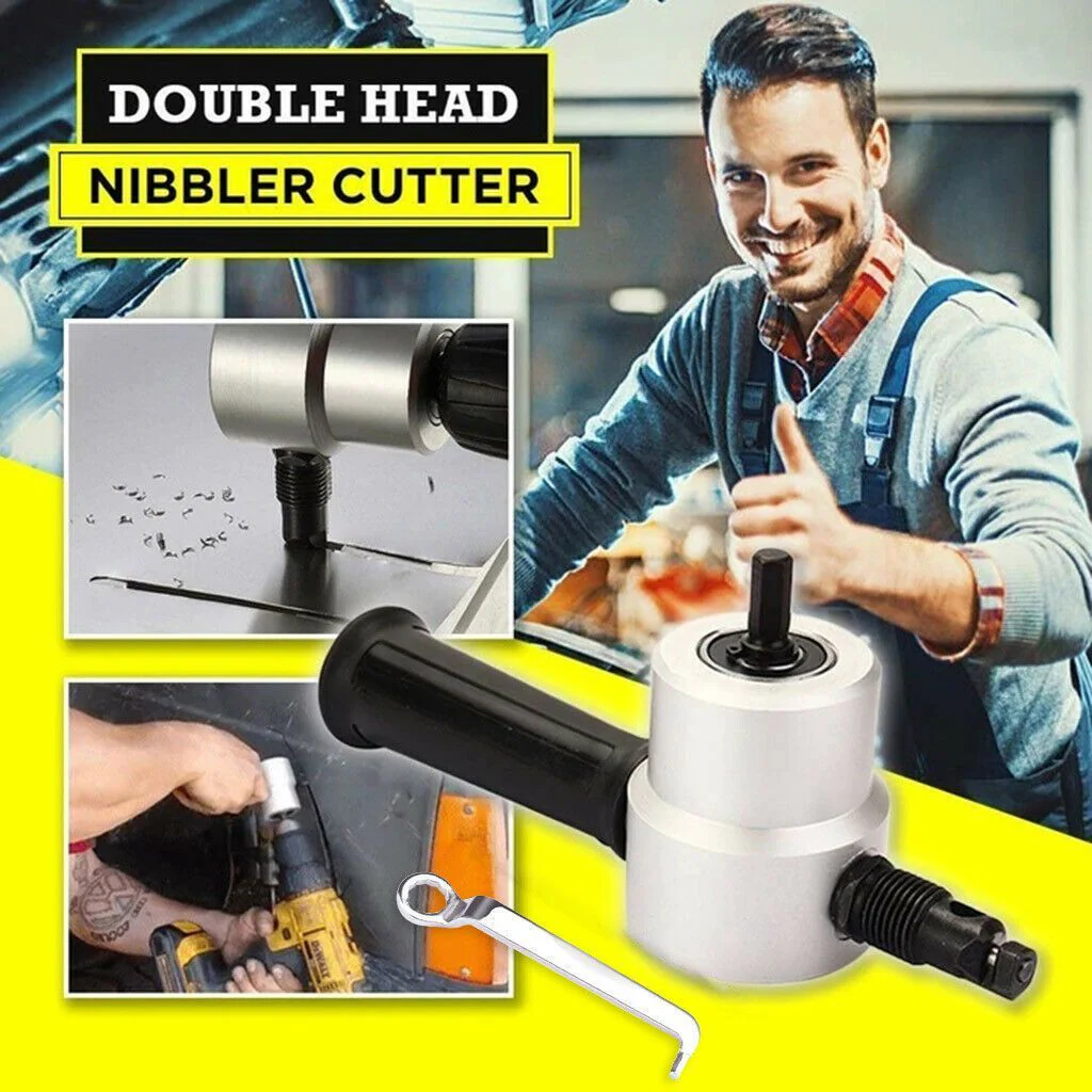 PreciseCut™ Metal Nibbler Cutter Drill Adaptor - Image 2