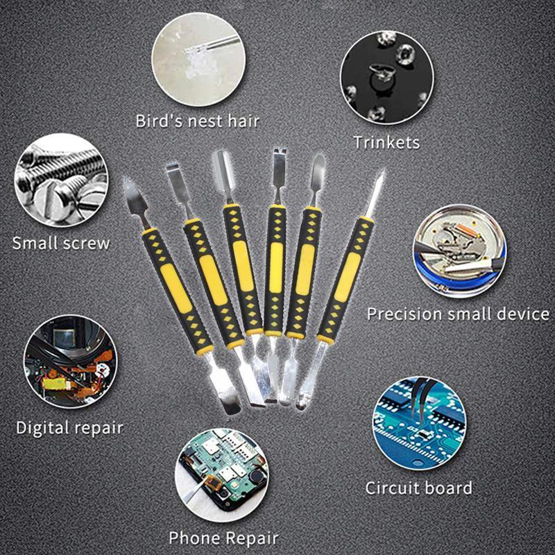 Electronics Repair Metal Mini Crowbar Set (6pcs) - Image 12