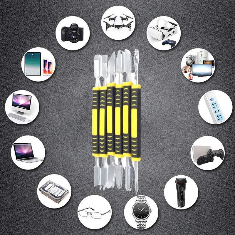 Electronics Repair Metal Mini Crowbar Set (6pcs) - Image 2
