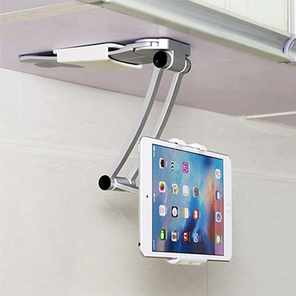 2 In 1 Desktop Stand & Wall Mount Bracket Holder For Tablets & Smartphones - Image 2