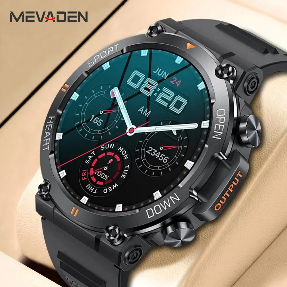 Ultra Durable Construction HD Bluetooth Health Tracker Smartwatch For Android & IOS