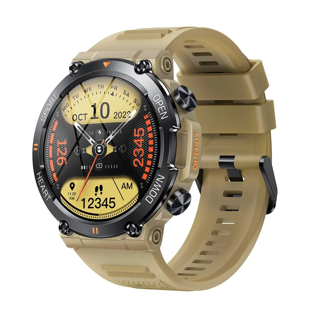 Ultra Durable Construction HD Bluetooth Health Tracker Smartwatch For Android & IOS - Image 19