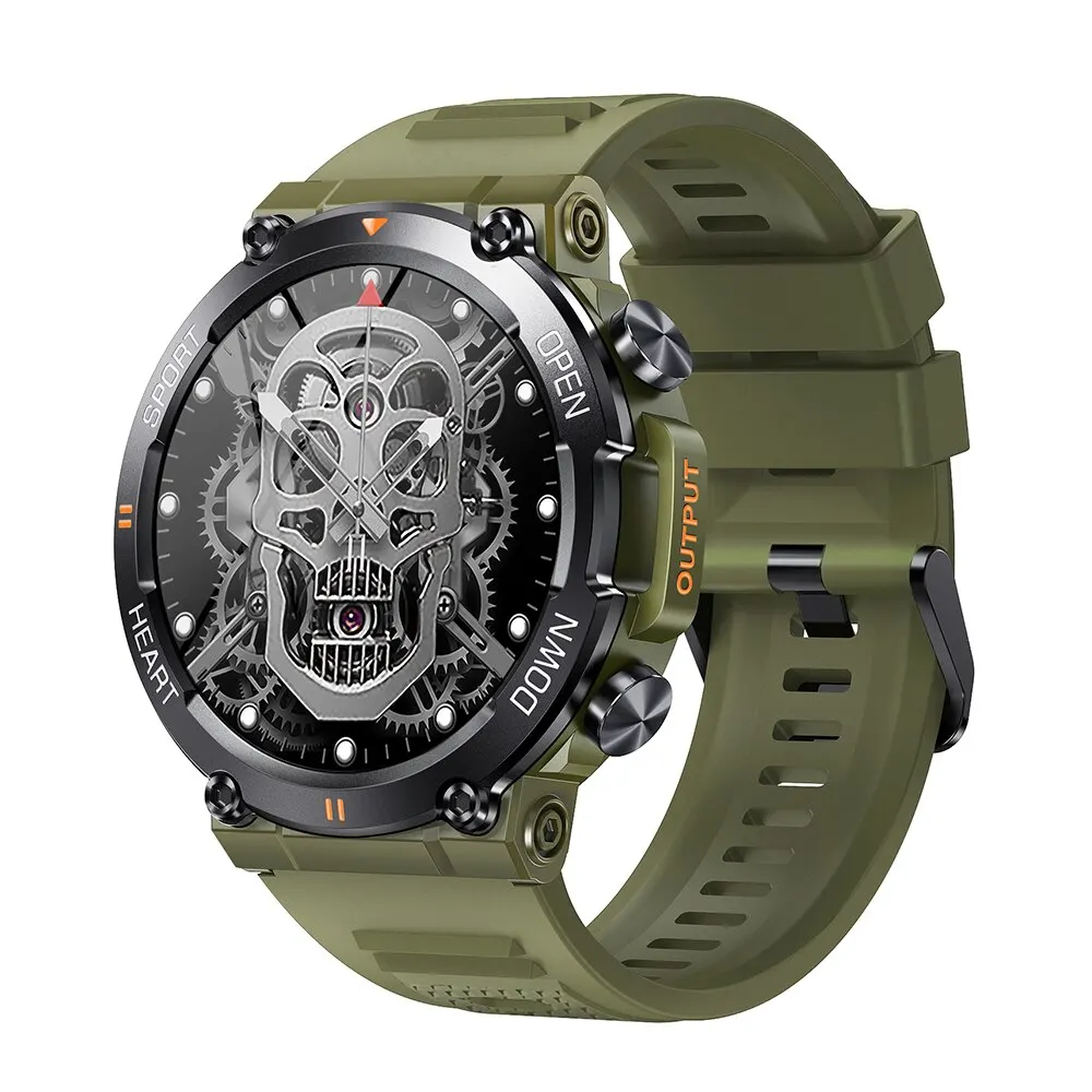 Ultra Durable Construction HD Bluetooth Health Tracker Smartwatch For Android & IOS - Image 20