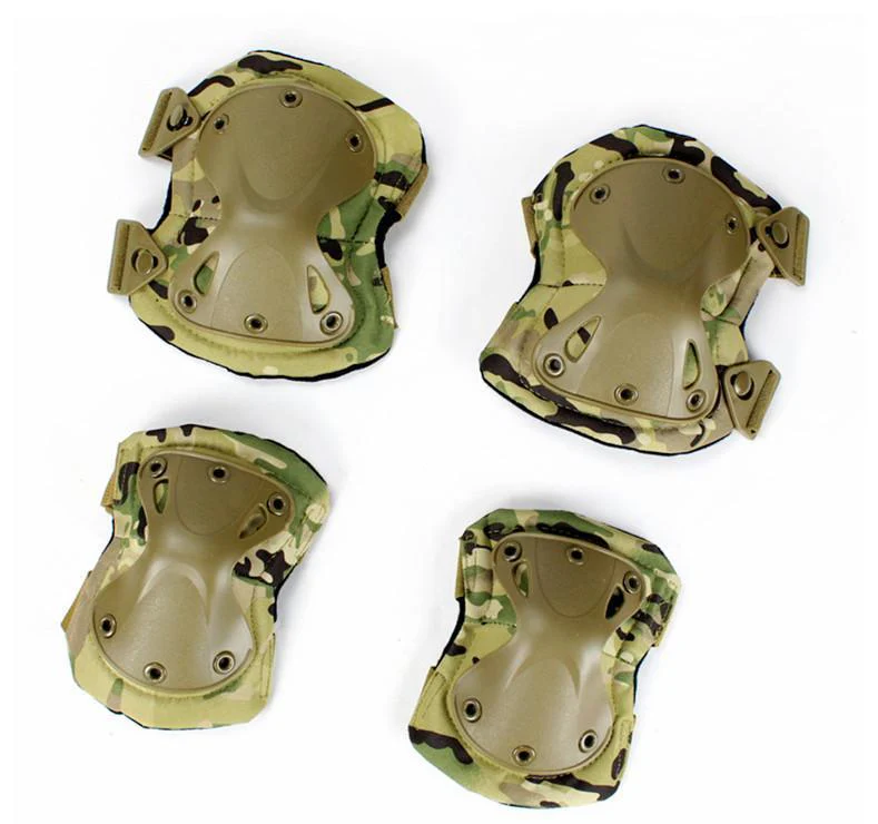 Military 4pc/set Tactical Knee & Elbow Protective Pad (5 color) - Image 2