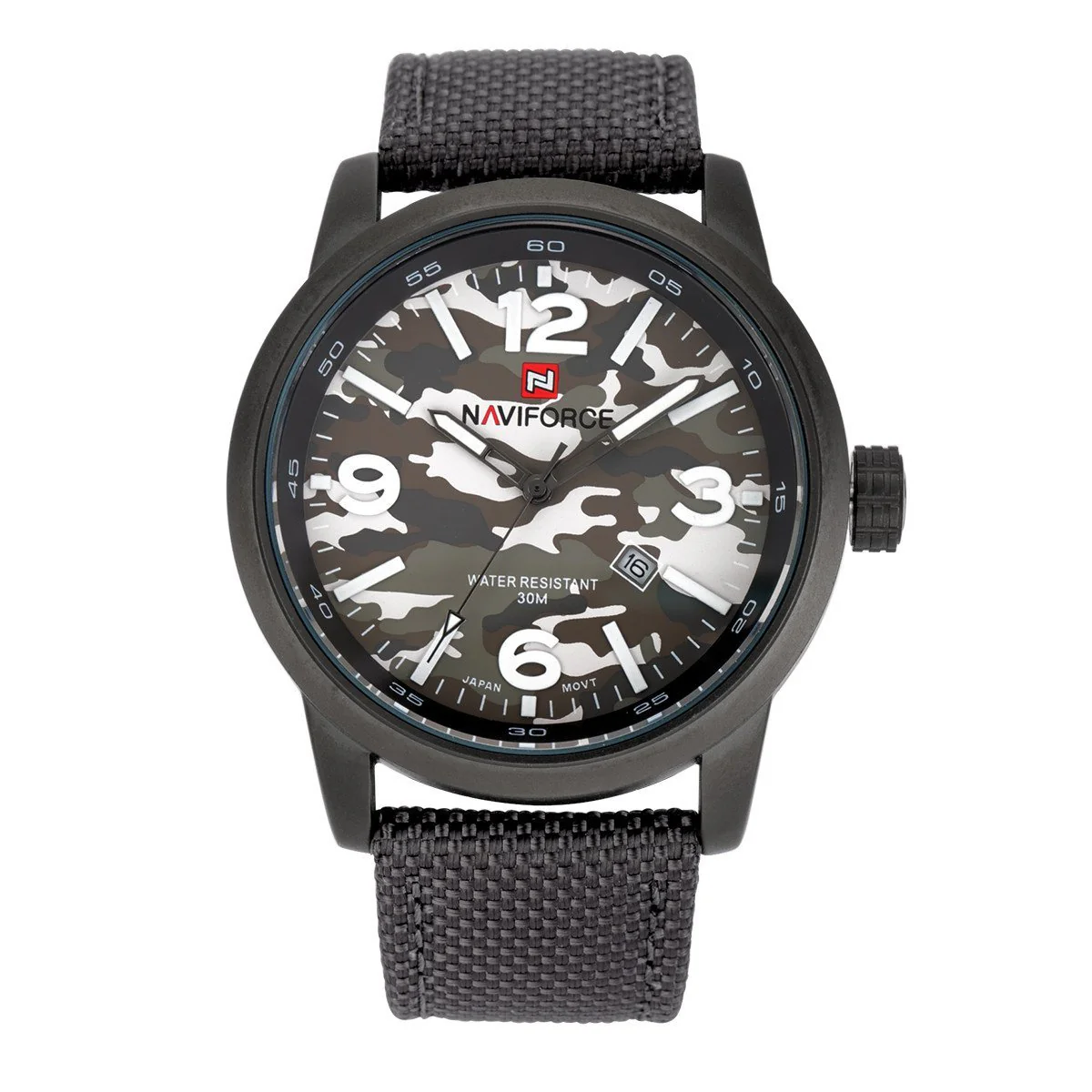 Military Fabric Strap Wristwatch ( 4 colors ) - Image 3