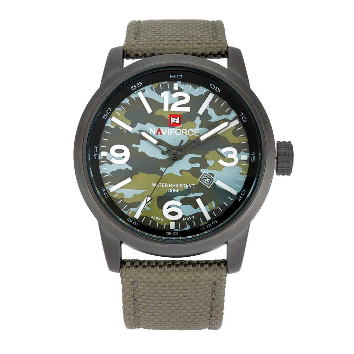Military Fabric Strap Wristwatch ( 4 colors ) - Image 4