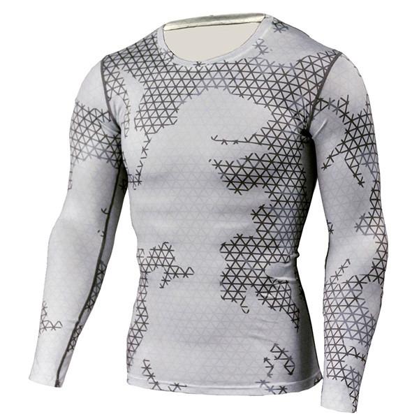 Military Quick Dry Camo Long Sleeve T-Shirt - Image 5