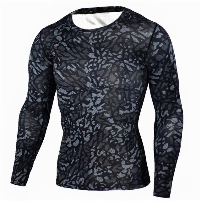 Military Quick Dry Camo Long Sleeve T-Shirt - Image 8