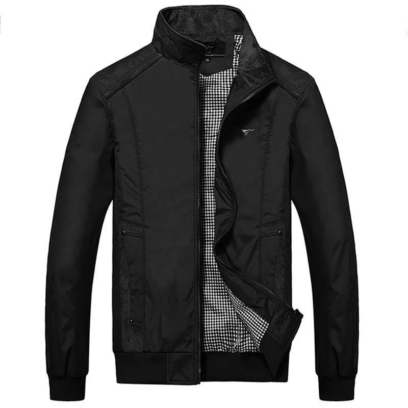Military Slim Fit Polo bomber Jacket (2 colors) - Image 2