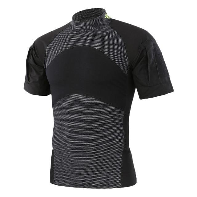 Military-Style Short-Sleeve Tactical T-Shirt - Image 6