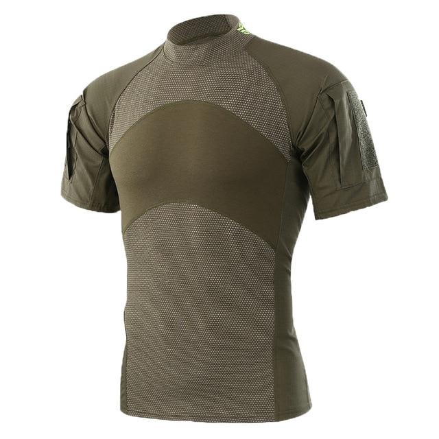 Military-Style Short-Sleeve Tactical T-Shirt - Image 7