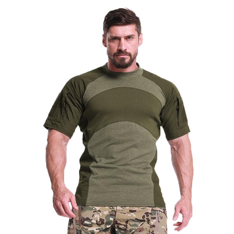 Military-Style Short-Sleeve Tactical T-Shirt - Image 8
