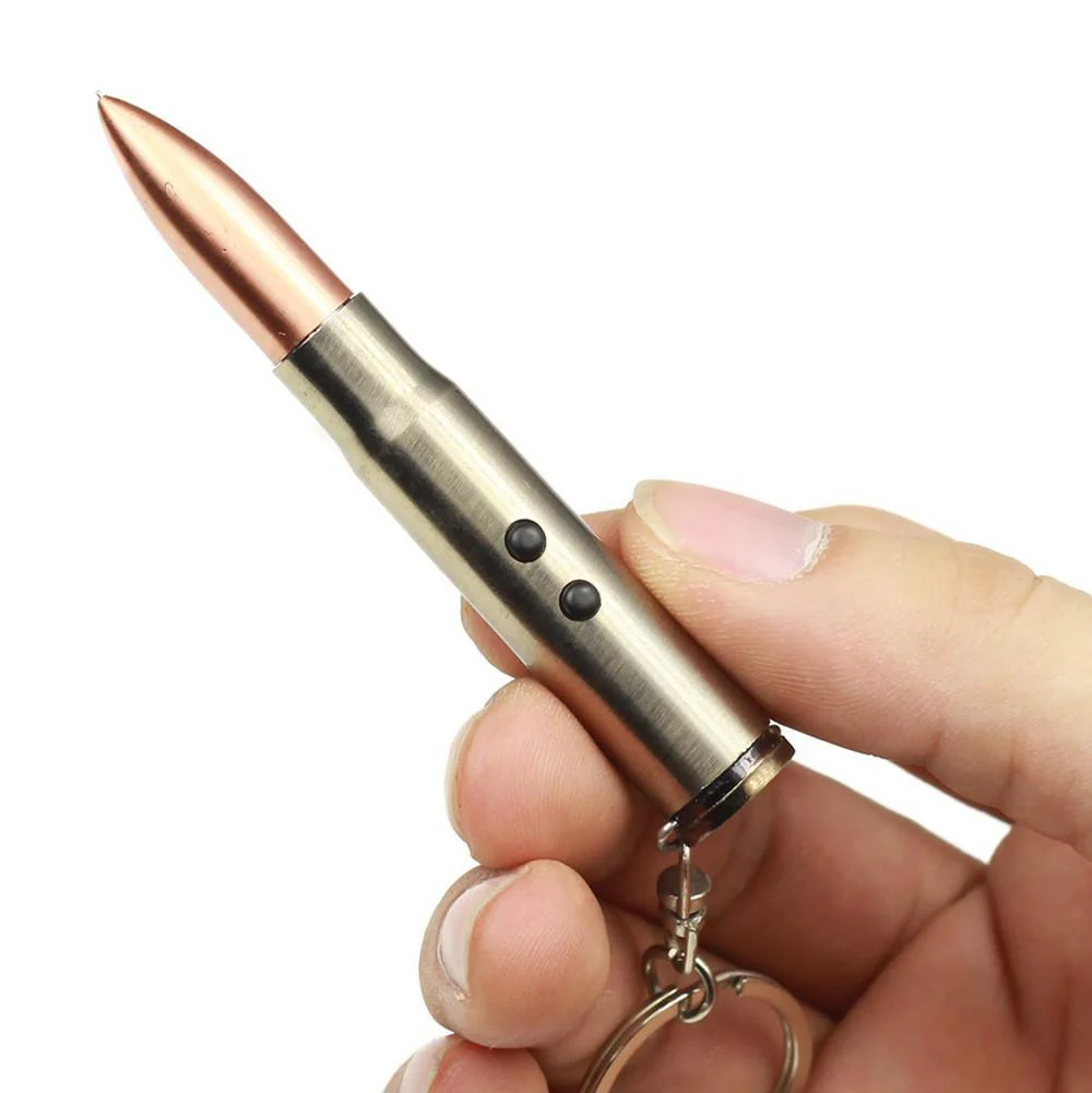 Mini 3 IN 1 LED Flashlight / Ball-point Pen/Red Laser /Key Chain - Image 15
