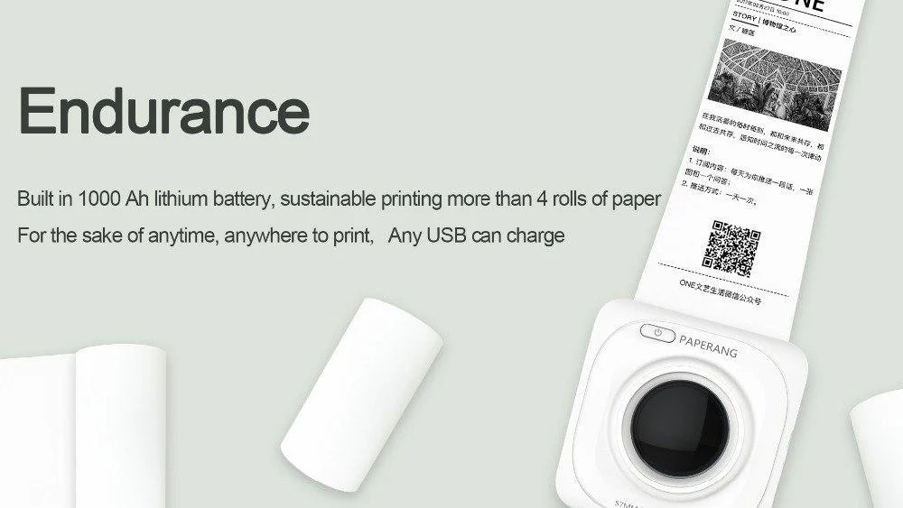 Mini Portable Bluetooth Mobile Printer - Image 11