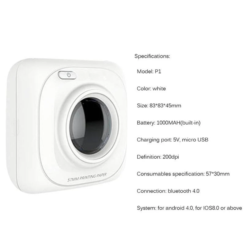 Mini Portable Bluetooth Mobile Printer - Image 4