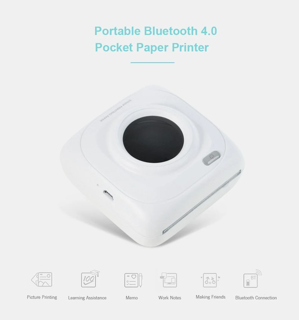 Mini Portable Bluetooth Mobile Printer - Image 6