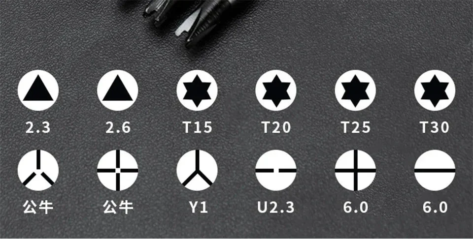 Telescopic Magnetic 13 In 1 Mini Ratchet Precision Screwdriver - Image 12