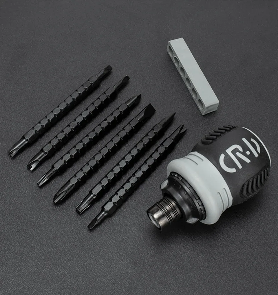 Telescopic Magnetic 13 In 1 Mini Ratchet Precision Screwdriver - Image 20