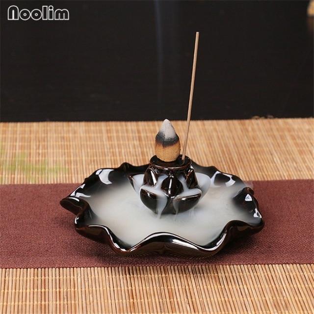 Mini Ceramic Waterfall Backflow Incense Burners - Image 13