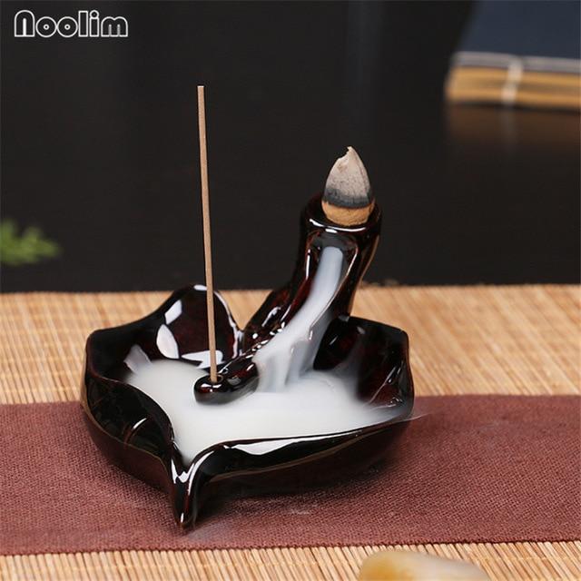 Mini Ceramic Waterfall Backflow Incense Burners - Image 15