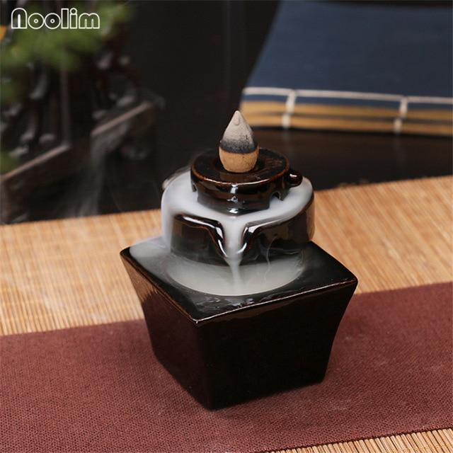 Mini Ceramic Waterfall Backflow Incense Burners - Image 17