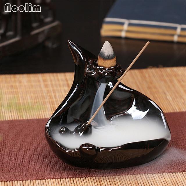 Mini Ceramic Waterfall Backflow Incense Burners - Image 18