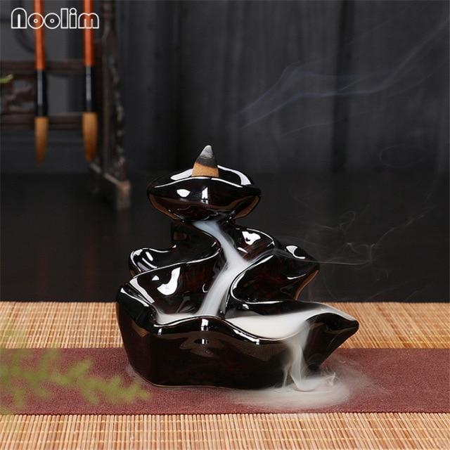 Mini Ceramic Waterfall Backflow Incense Burners - Image 19
