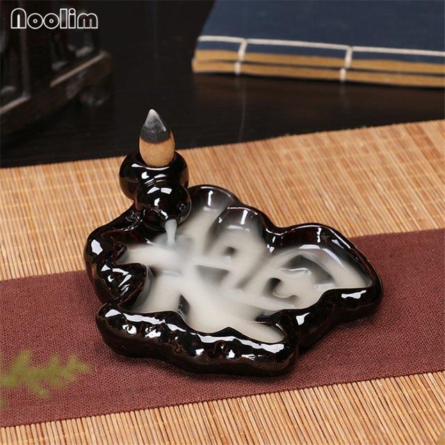 Mini Ceramic Waterfall Backflow Incense Burners - Image 23