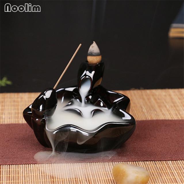 Mini Ceramic Waterfall Backflow Incense Burners - Image 25
