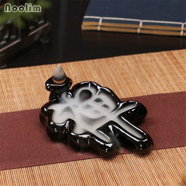 Mini Ceramic Waterfall Backflow Incense Burners - Image 5