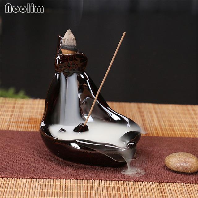 Mini Ceramic Waterfall Backflow Incense Burners - Image 7